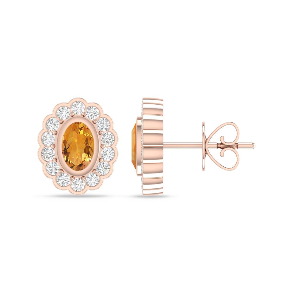 Rose Gold - Citrine